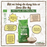 Bột mỳ trắng đa dụng hữu cơ Le Centenarie 1kg