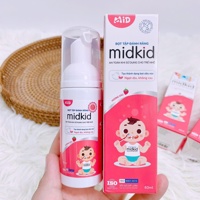 Bọt tập đánh răng Midkid hương dâu 60ml (1y+)