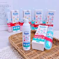 Bọt tập đánh răng Sachi 80ml (1y+)