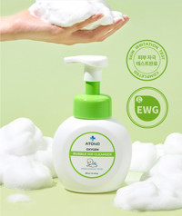 Bọt vệ sinh vùng kín Atono2 Oxygen cho bé 300g ( 3m+)