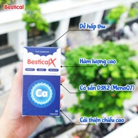 Canxi sinh học Bestical X 30v (8y+)