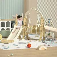 Cầu trượt xích đu 603 (ko lắp đặt)