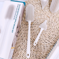 Cọ bình sữa núm ty silicon Mother-K