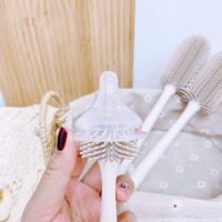 Cọ bình sữa núm ty silicon Mother-K