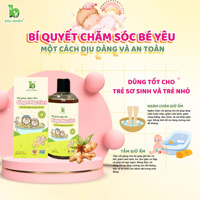 Cốt gừng tắm cho bé