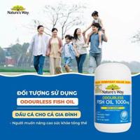 Dầu cá Nature’s Way 1000mg 80 viên