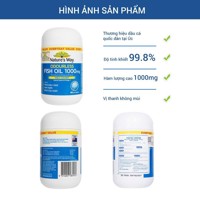 Dầu cá Nature’s Way 1000mg 80 viên