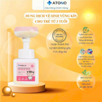Dung dịch vệ sinh cho bé gái dạng bọt Oxygen Goodkids Atono2 250ml (37m+)