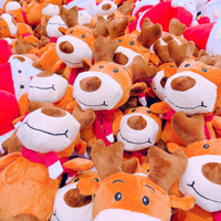 Gấu bông Noel 56074