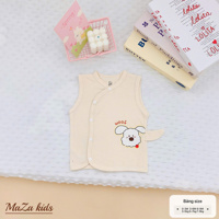 Gile cotton vạt chéo Mazakids 