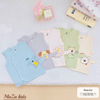 Gile cotton vạt chéo Mazakids 