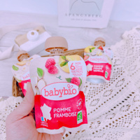 Hoa quả nghiền hữu cơ BabyBio 90g (6m+)