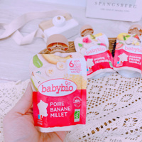 Hoa quả nghiền hữu cơ BabyBio 90g (6m+)