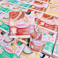 Hoa quả nghiền hữu cơ BabyBio 90g (6m+)