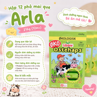 Hộp 12 phô mai que Arla 216g (12m+) 