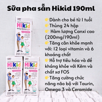 Hộp SPS Hikid 190ml (1y+)