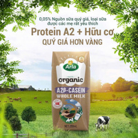 Hộp sữa tươi hữu cơ Arla đạm A2-Casein 200ml (1y+) (thùng 20 hộp)