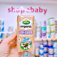 Hộp sữa tươi hữu cơ Arla đạm A2-Casein 200ml (1y+) (thùng 20 hộp)