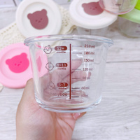Hộp trữ đồ ăn thủy tinh Babyboo tròn 210ml