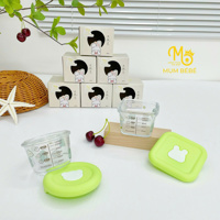 Hộp trữ thức ăn thủy tinh Mum Bebe 140ml