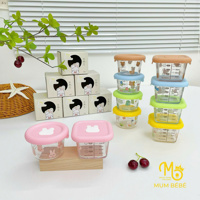 Hộp trữ thức ăn thủy tinh Mum Bebe 140ml