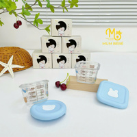 Hộp trữ thức ăn thủy tinh Mum Bebe 140ml