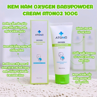 Kem hăm Oxygen Babypowder Cream Atono2 100g (0m+)