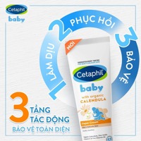 Kem làm dịu và ngừa hăm Cetaphil hoa cúc hữu cơ 70g (0m+)