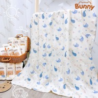 Khăn tắm xô Muslin Bunny