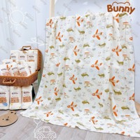 Khăn tắm xô Muslin Bunny