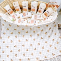 Khăn tắm xô Muslin Bunny