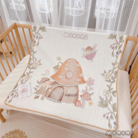 Khăn tắm xô xù 6 lớp in họa tiết cổ tích MNN038