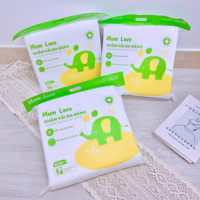 	Khăn vải khô đa năng Mom's Love túi zip 600gr