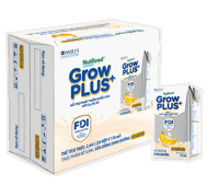 Lốc 4 hộp SPS NTF GrowPLUS vị chuối 110ml (1y+) (thùng 6 lốc-24 hộp)
