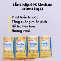 Lốc 4 hộp SPS Similac 110ml (1y+)