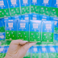 Lốc 4 hộp SPS Vinamilk Green Farm rất ít đường 110ml (1y+) (thùng 12 lốc 48 hộp)