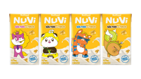 Lốc 4 hộp sữa có thạch Nuvi 100ml (3y+)
