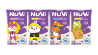 Lốc 4 hộp sữa có thạch Nuvi 100ml (3y+)