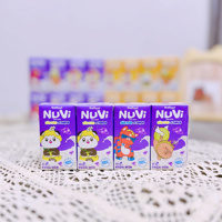 Lốc 4 hộp sữa có thạch Nuvi 100ml (3y+)