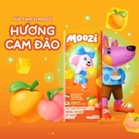 Lốc 4 hộp sữa thạch Moozi 170ml (3y+)(thùng 12 lốc 48 hộp)