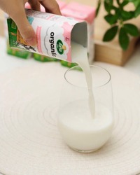 Lốc 6 hộp sữa tươi hữu cơ Arla vị dâu 200ml (1y+) (thùng 12 hộp)