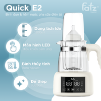 Máy đun và hâm nước pha sữa điện tử Quick E2 FB3507HB