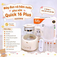 Máy đun và hâm nước pha sữa Quick 16 Plus FB3508HB