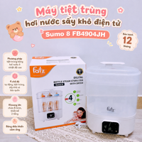 Máy tiệt trùng hơi nước sấy khô điện tử Sumo 8 FB4904JH