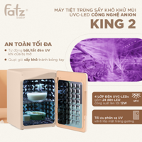 Máy tiệt trùng sấy khô UVC King 2 Fatz FB4799