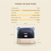 Máy up bình sấy khô & tiệt trùng UVC 2in 1 Fino