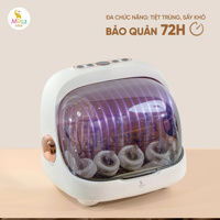 Máy úp bình sữa, tiệt trùng sấy khô UVC ion Moaz BéBé MB044