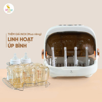 Máy úp bình sữa, tiệt trùng sấy khô UVC ion Moaz BéBé MB044