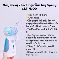 Máy xông khí dung cầm tay Spray 1 LT-N100
