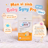 Men vi sinh Baby Sysy Pro 20 gói (0m+)